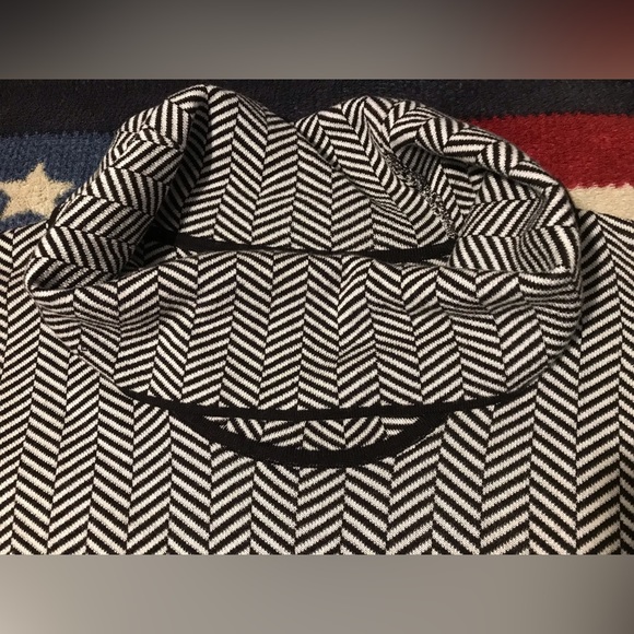 NWOT Vintage Womens CALVIN KLEIN FUNNEL TURTLENECK Knit Sweater M kors rlpc rlx - Picture 5 of 9